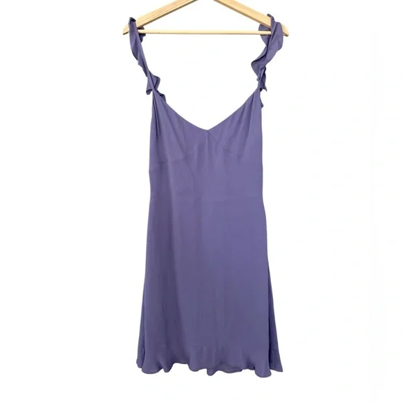 NWT Reformation Petals Mini Dress in Orchid - Picture 3 of 11